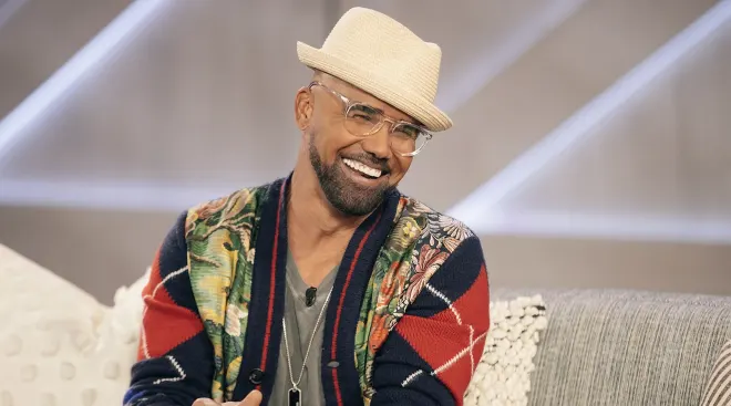 Shemar Moore on The Kelly Clarkson Show, season 3, March 2022.