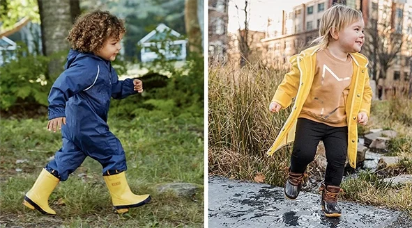 LOW PALE-PINK RUBBER RAIN BOOTS neutrals