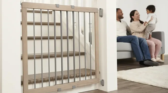 Beyond the plastic gate: Baby-proofing with style