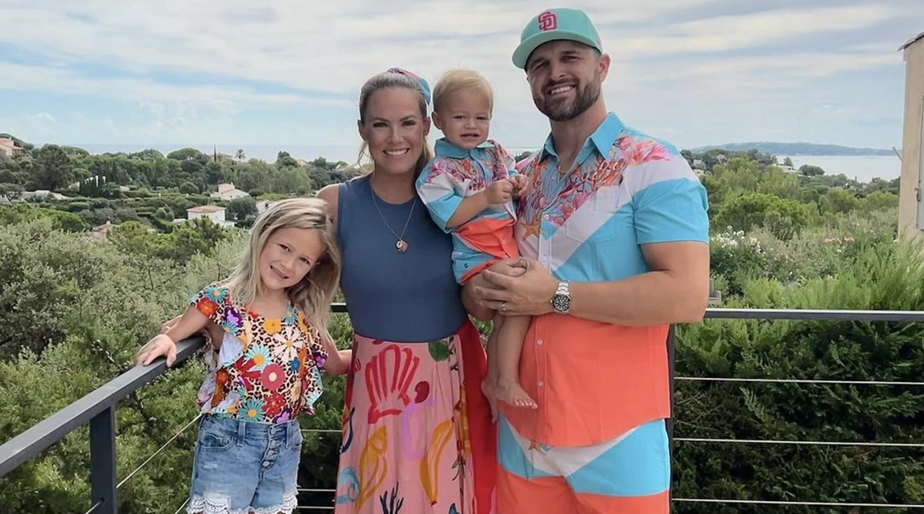 kara keough bosworth and family on vacation