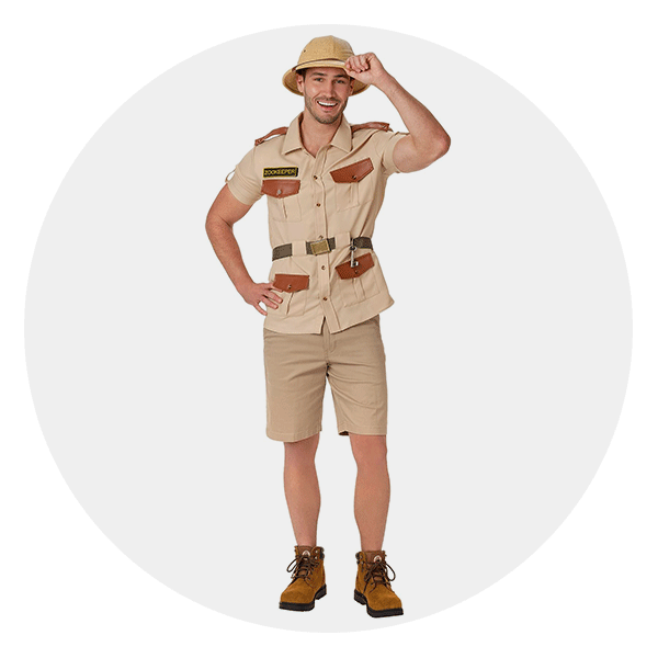 Spirit Halloween Adult Zookeeper Costume