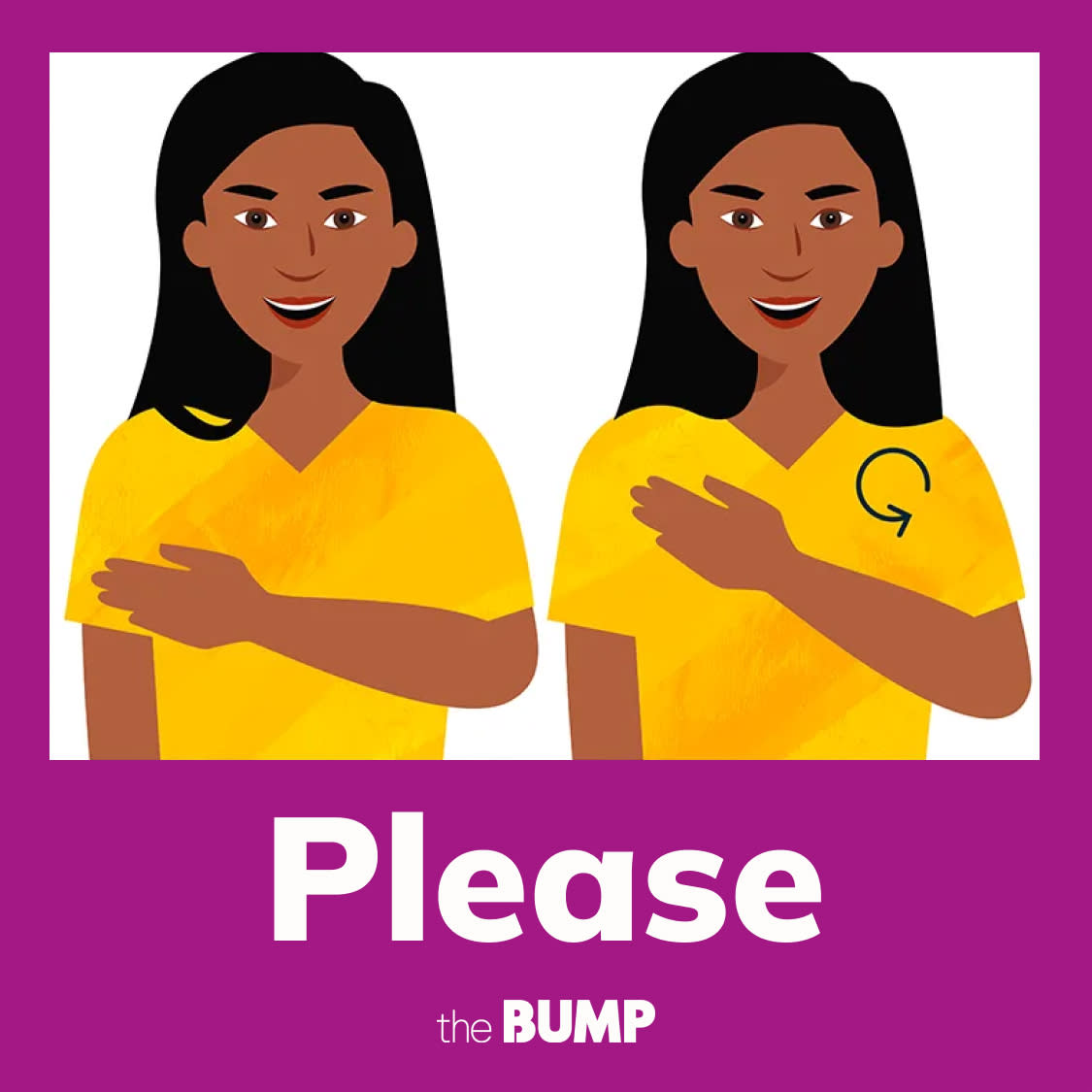 please sign language