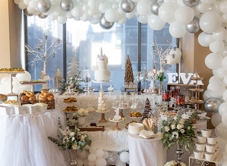 20 Creative Ideas For A Winter Wonderland Baby Shower