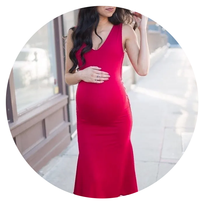 Double Chic Womens Maternity Sleeveless Dresses Tank Mama Baby Shower Ruched Pregnancy Clothing Bodycon Green Pregnancy Dress M 