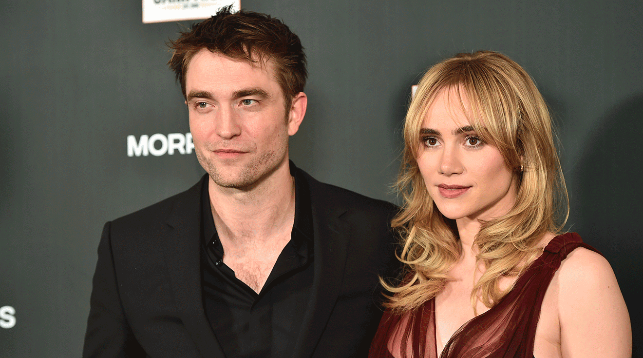 Robert Pattinson and Suki Waterhouse attend the GO Campaign's Annual Gala 2023 at Citizen News Hollywood on October 21, 2023 in Los Angeles, California.