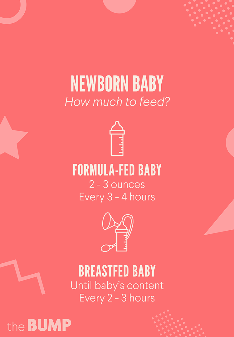 Newborn Formula Feeding Chart