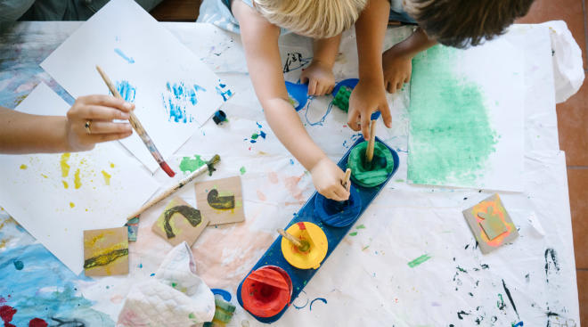 8 Easy Arts and Crafts Activities for 2-Year-Olds