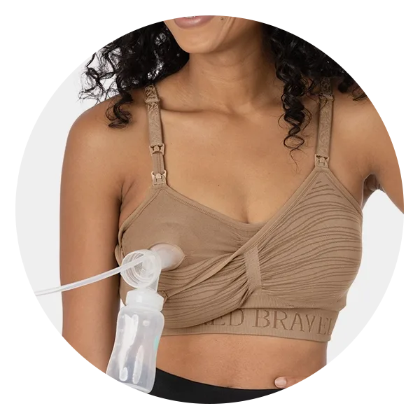 Transform your nursing bra into a pumping bra! A must see for