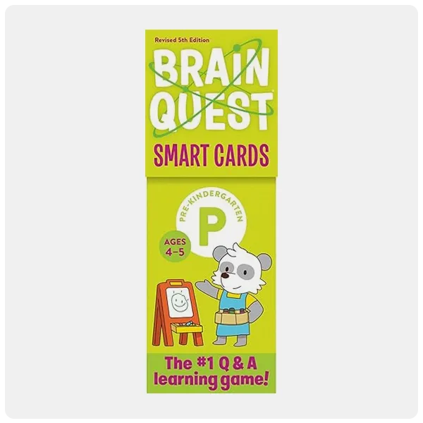 Brain Quest Pre-Kindergarten Smart Cards