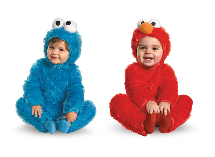 cute twin baby halloween costumes