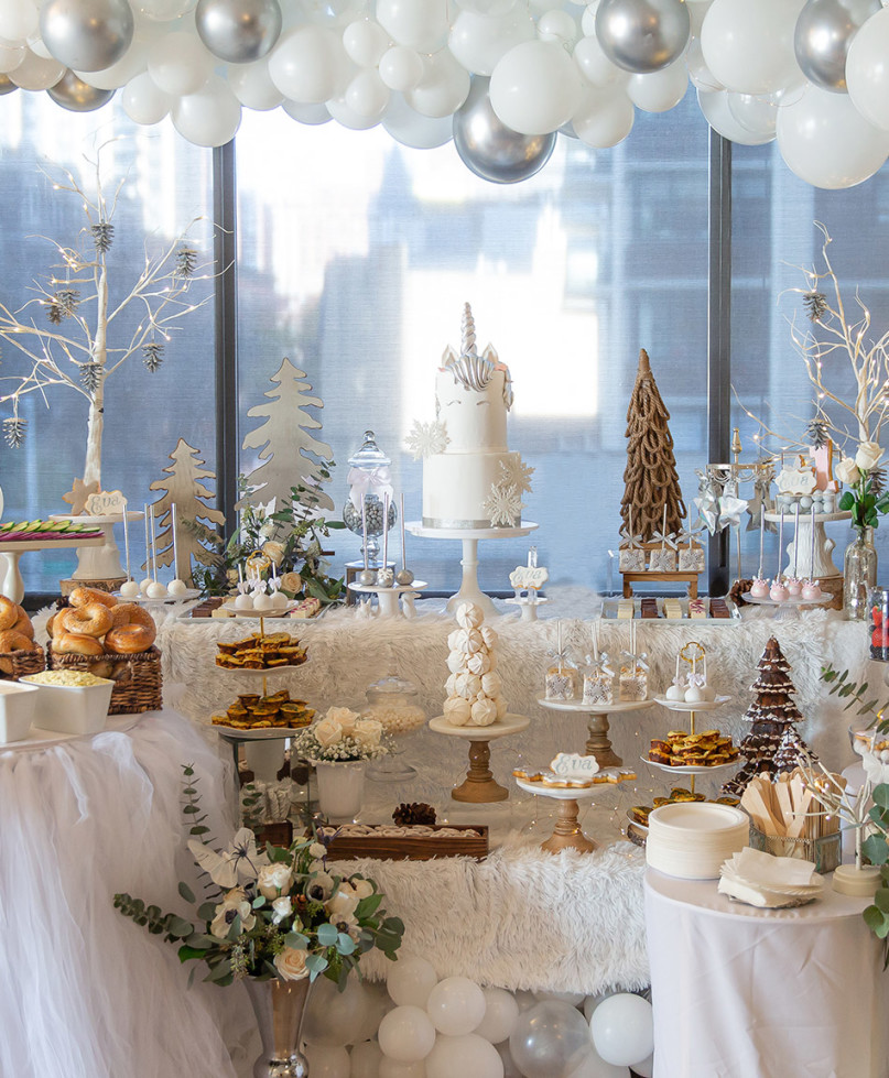 Winter Baby Shower Ideas - Pretty Collected