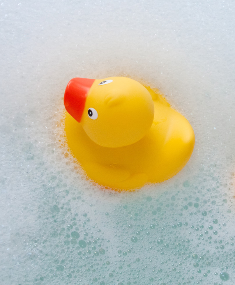 Are rubber ducks safe? Bath toys may be filled with bacteria