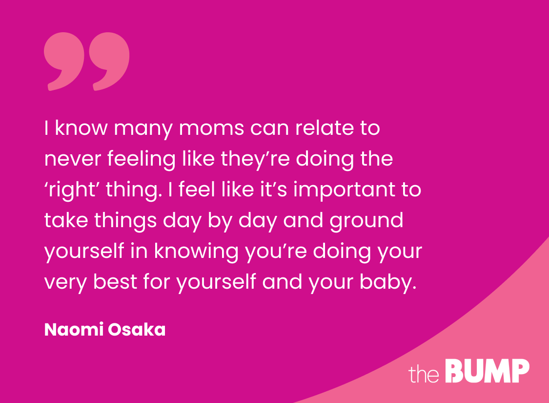 Tennis Star & New Mom Naomi Osaka Is Already Feeling the Impact of  Motherhood