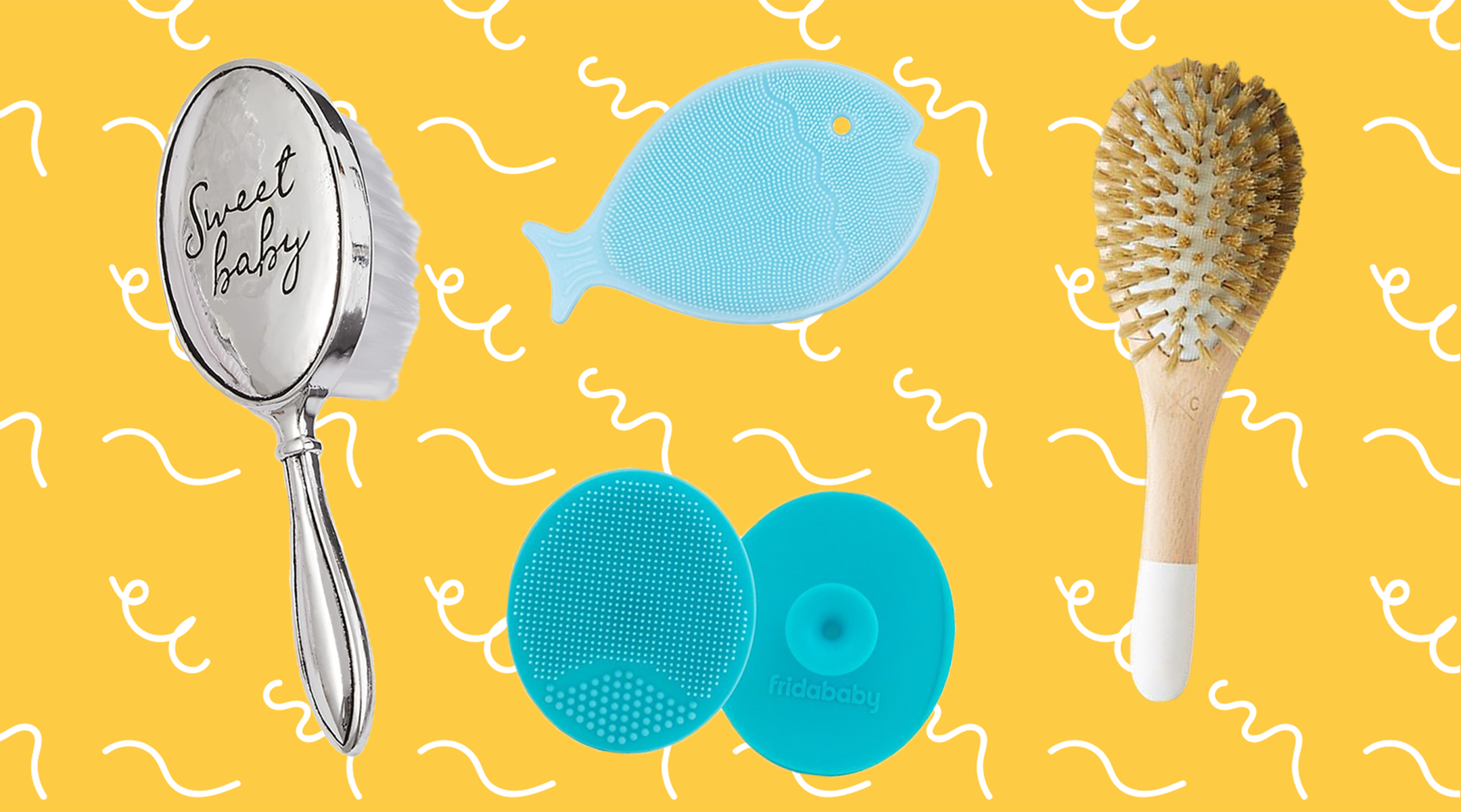 silicone cradle cap brush