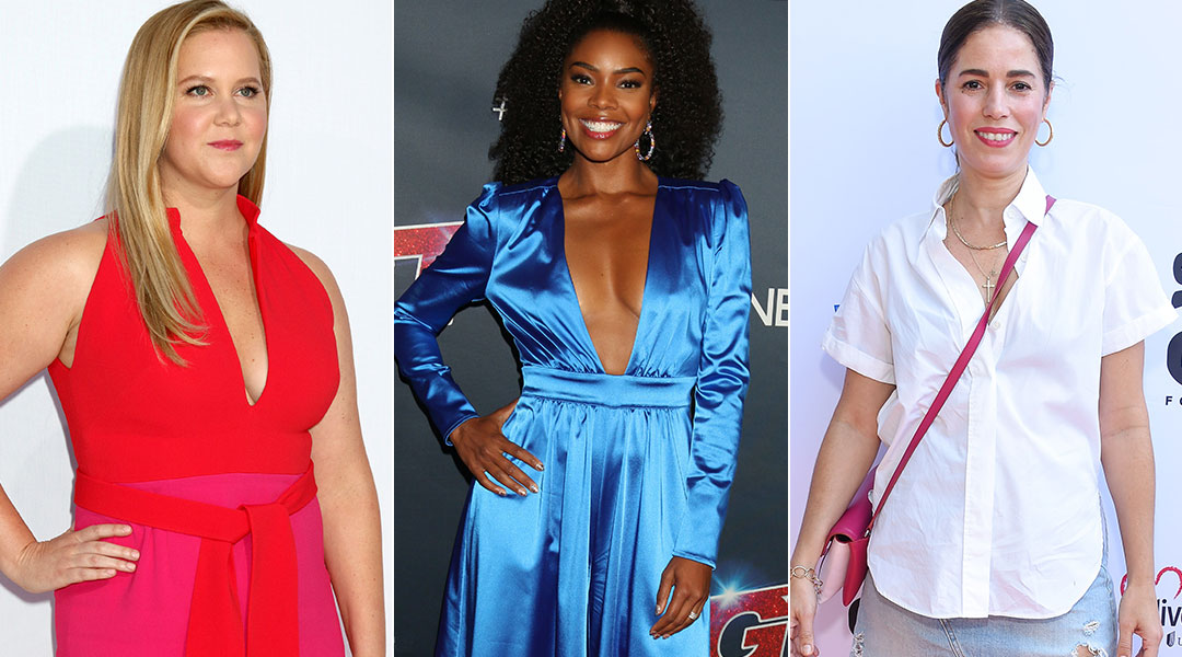 cleberities amy schumer, gabrielle union and ana oritz fight for moms and their invisible labor