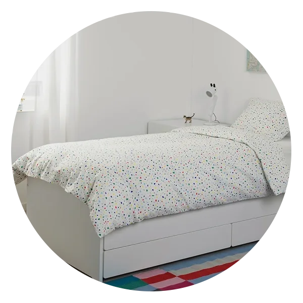 IKEA MÖJLIGHET Duvet Cover and Pillowcase