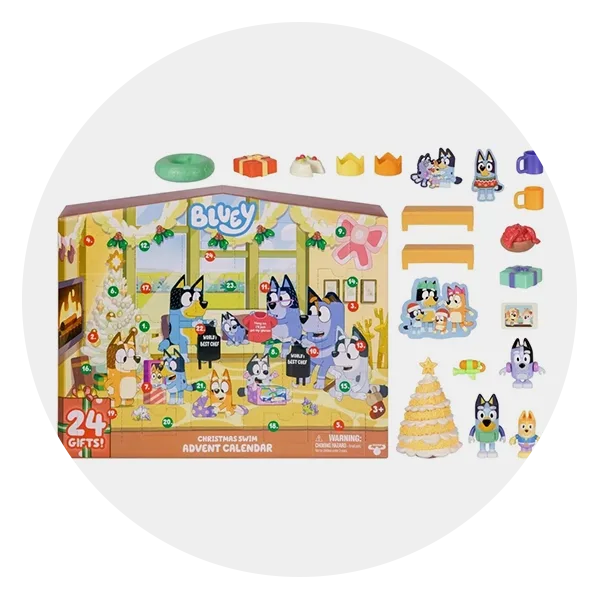 Bluey Christmas Swim Advent Calendar