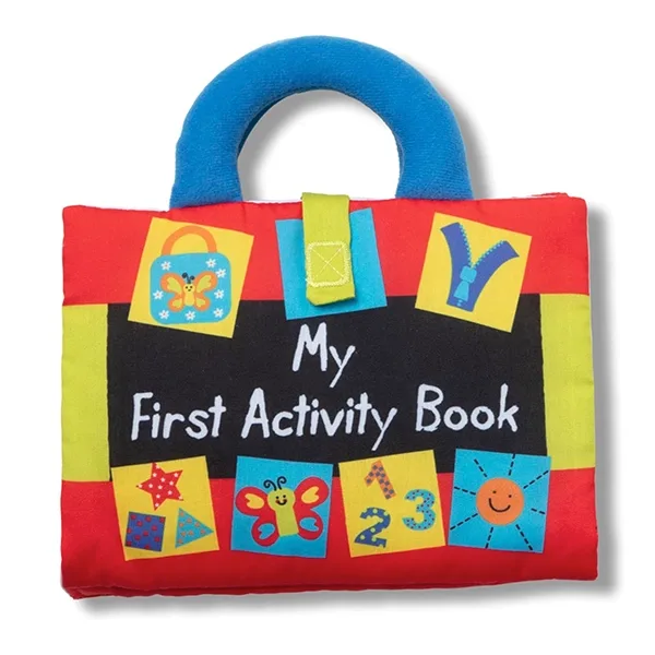Melissa & Doug K’s Kids My First Activity Book 8-Page Soft Book