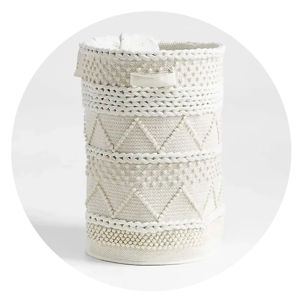 Dottie Natural Macramé Woven Kids Hamper