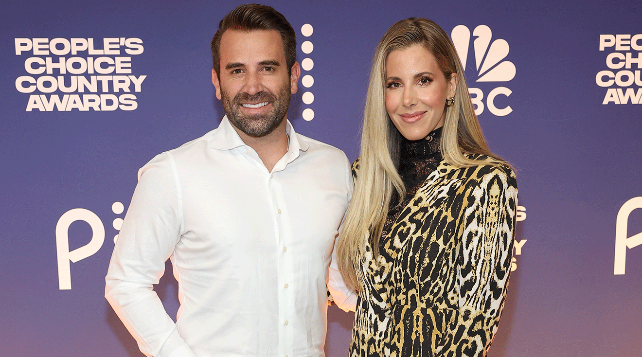 Jason Wahler and Ashley Wahler attend the 2024 People's Choice Country Awards at The Grand Ole Opry on September 26, 2024 in Nashville, Tennessee