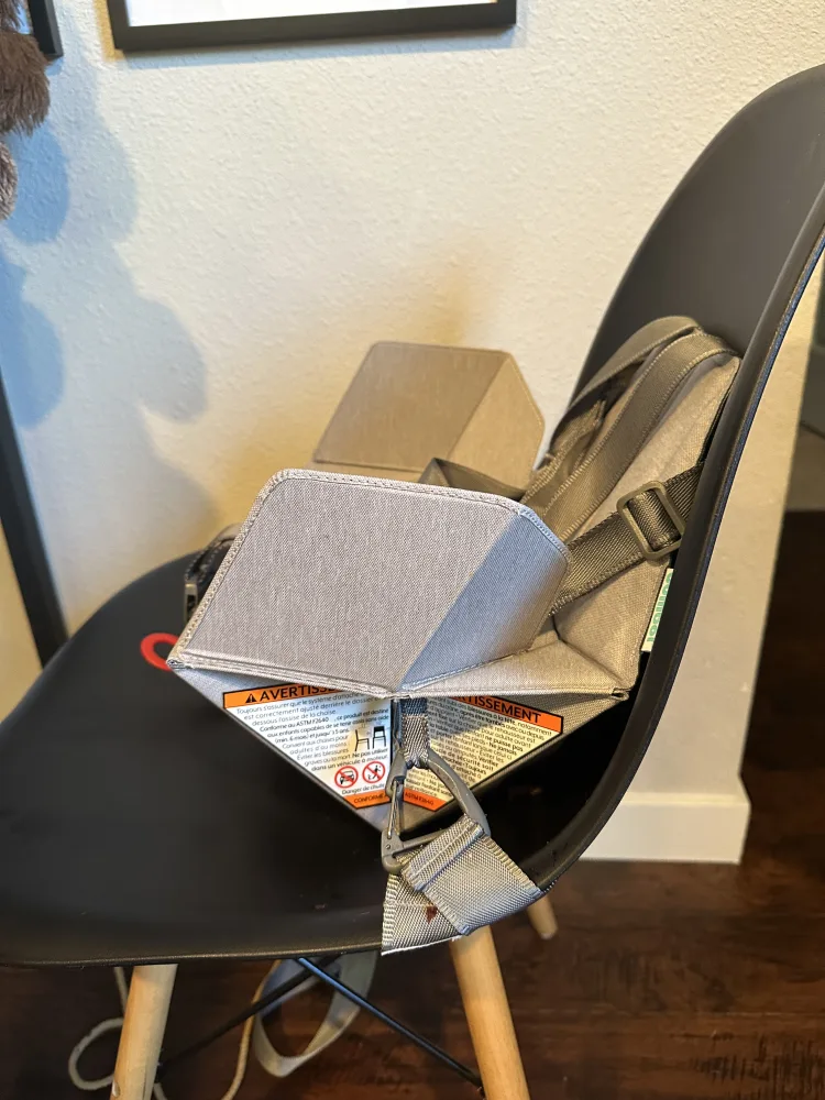 Booster Seat – to help reach the table