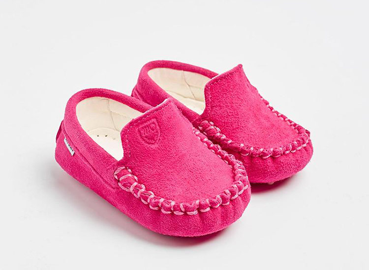 little girl moccasin slippers