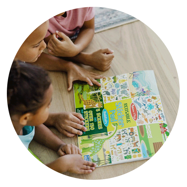 Melissa & Doug Reusable Sticker Pad