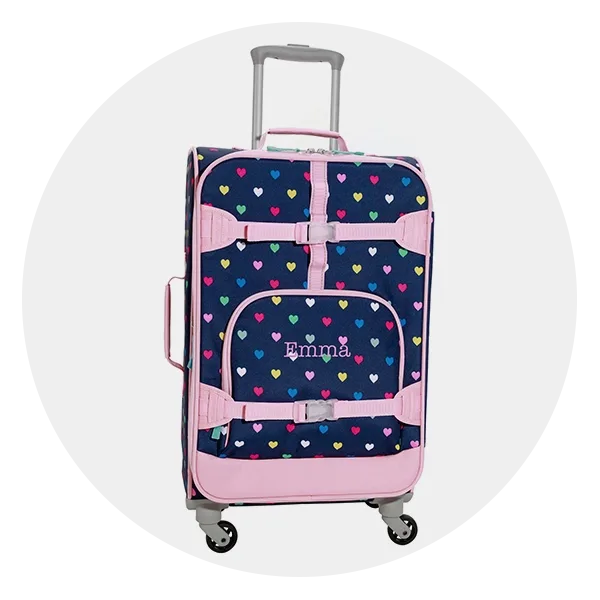 4 Wheel Spinner  Personalized Kids Luggage