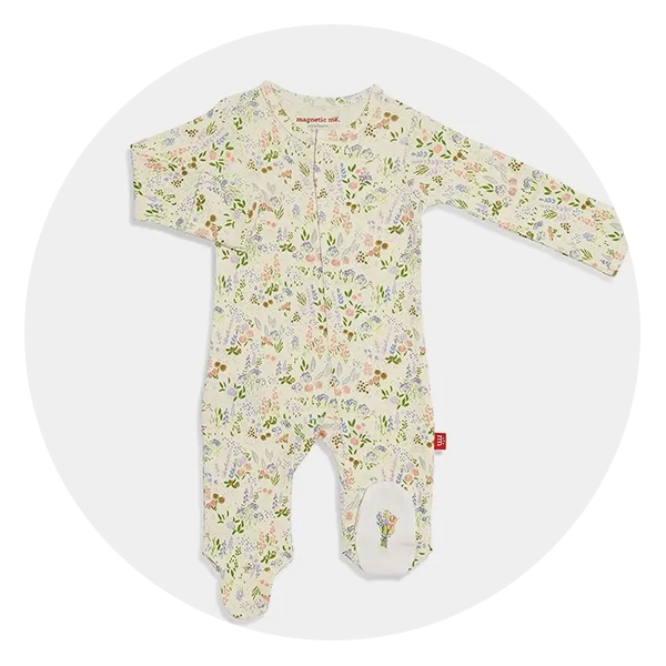 Magnetic Me Baby Footie Pajamas