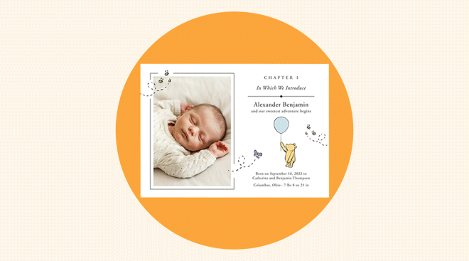 birth announcement cards 