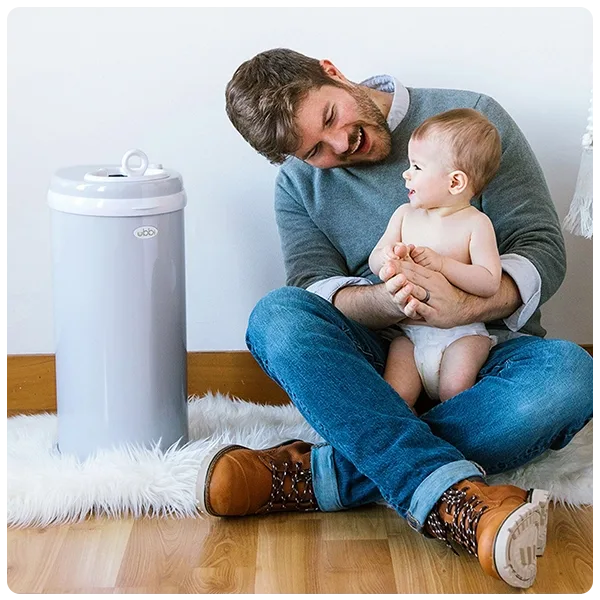 Ubbi Stainless Steel Diaper Pail 