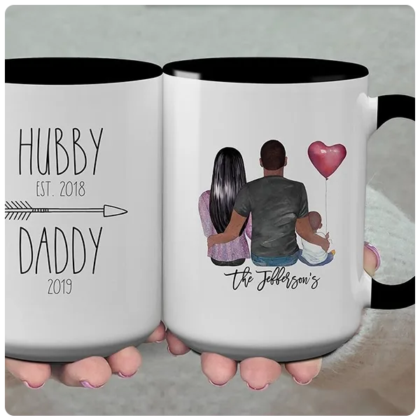 Her 2nd Chance Customizable Father's Day Coffee Mug