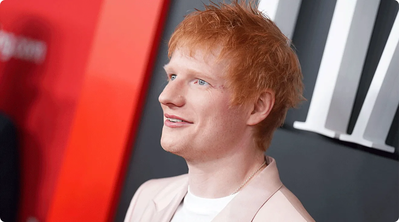 Ed Sheeran at the TIME100 Gala held at Lincoln Center on April 24, 2025 in New York, New York