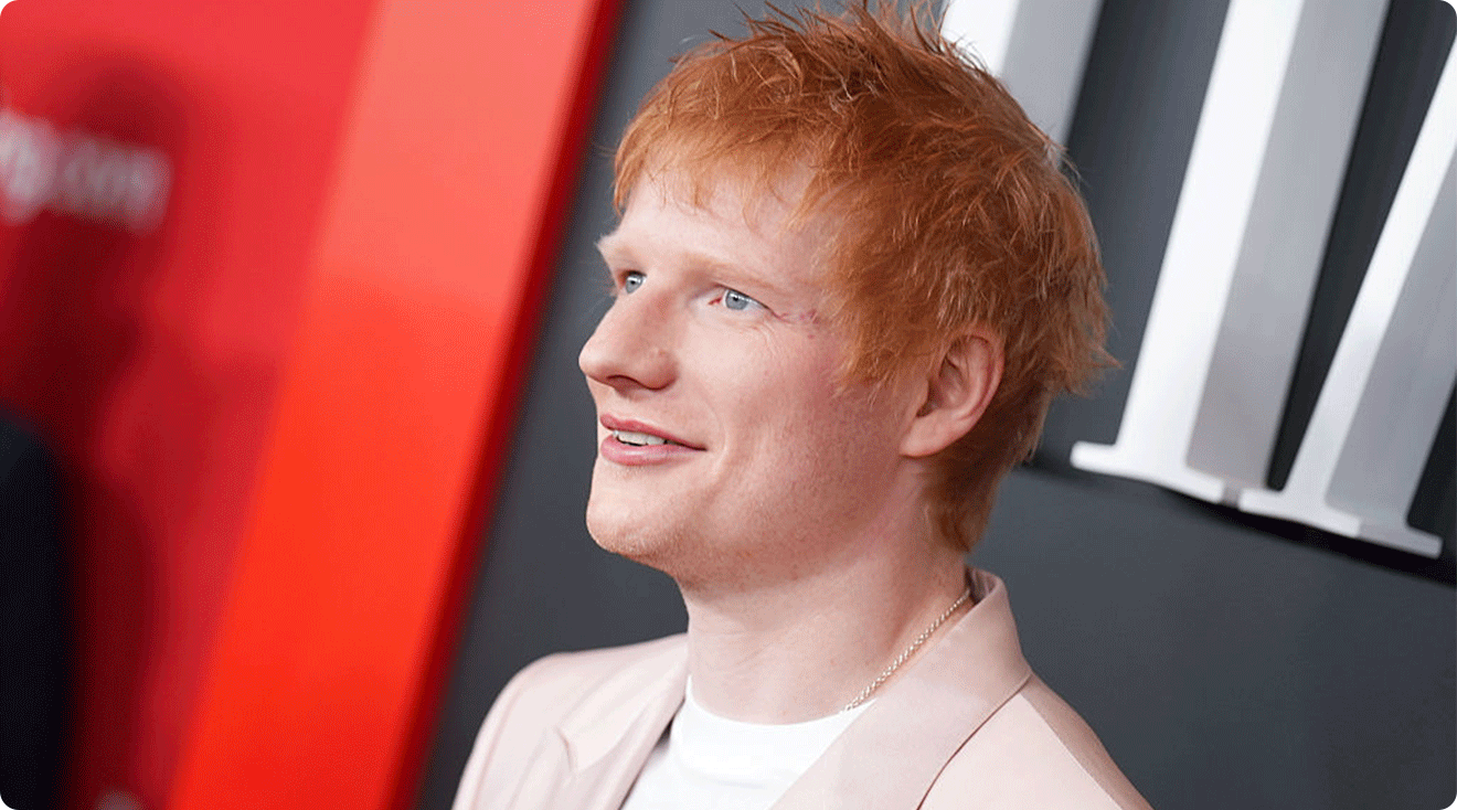 Ed Sheeran at the TIME100 Gala held at Lincoln Center on April 24, 2025 in New York, New York