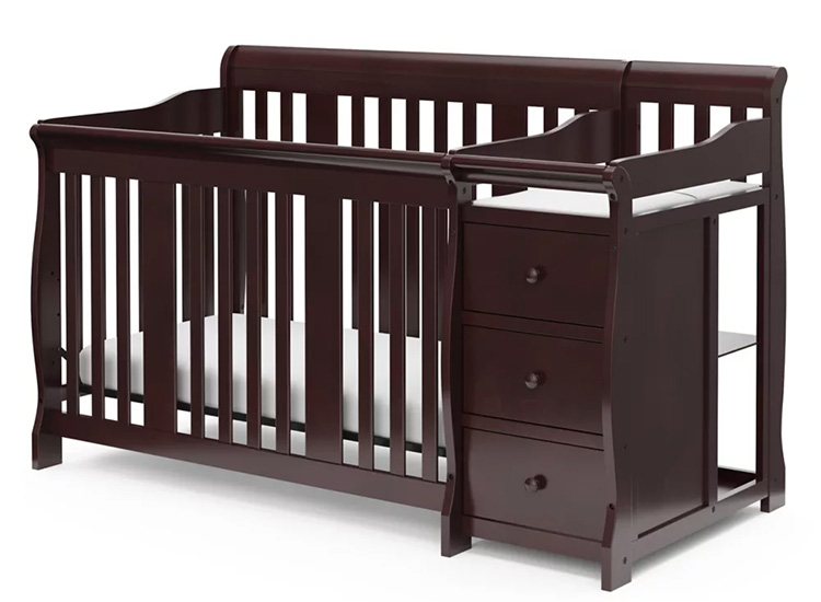 south shore changing table assembly