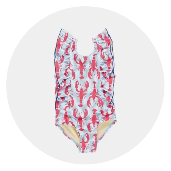Maternity Recycled Rib One-Piece Swimsuit