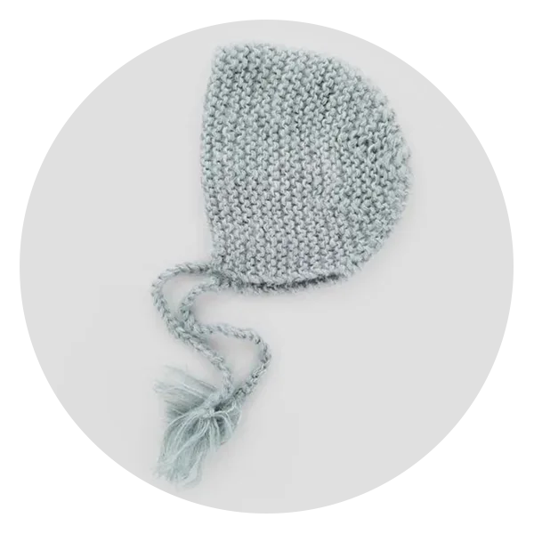 Huggalugs Newborn Knit Bonnet