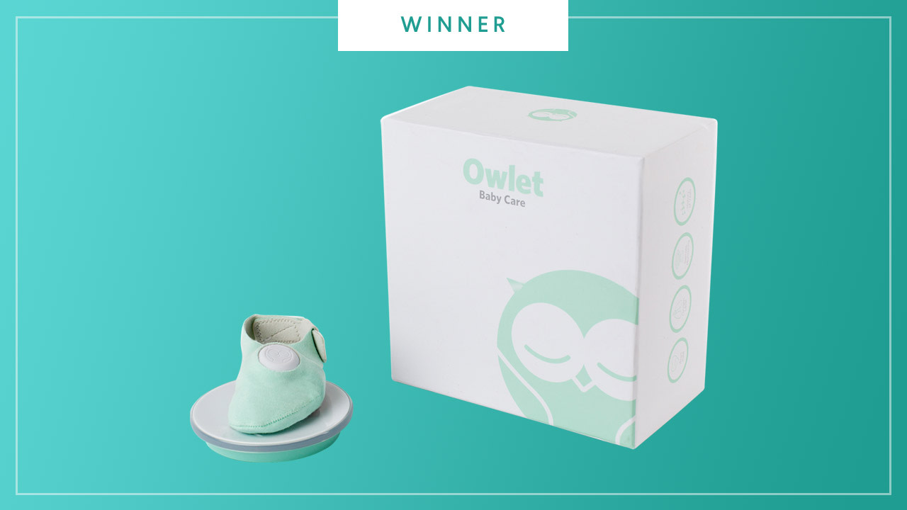 Owlet monitor wins the 2017 Best of Baby Tech Award from The Bump.