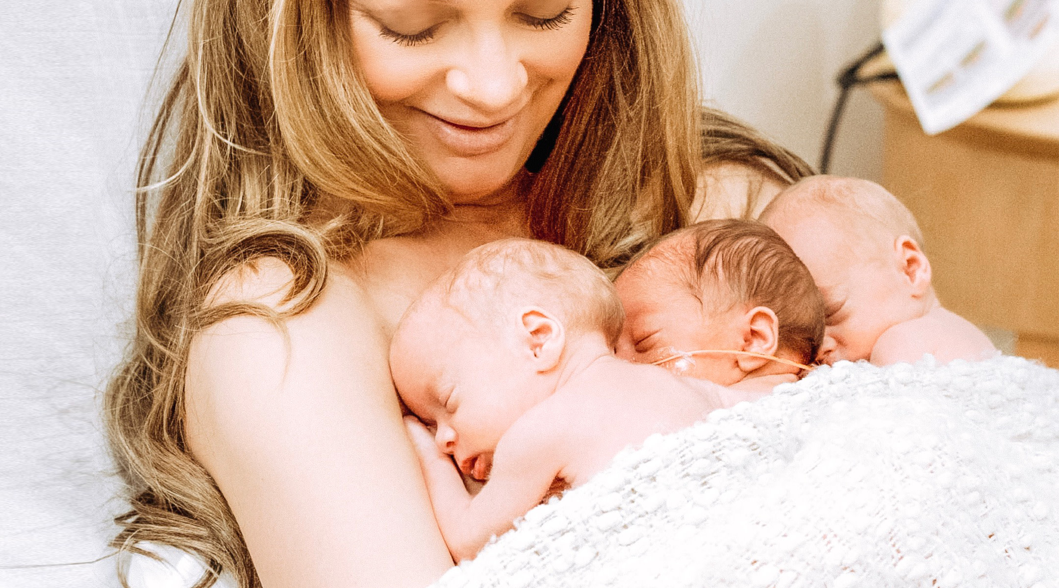 mom of triplets writes about month long experience in the nicu