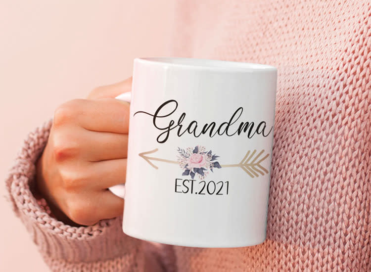 Mud Pie Grandpa Est. 2022 Mug