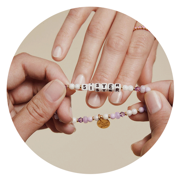 Little Words Project Sister Bracelet
