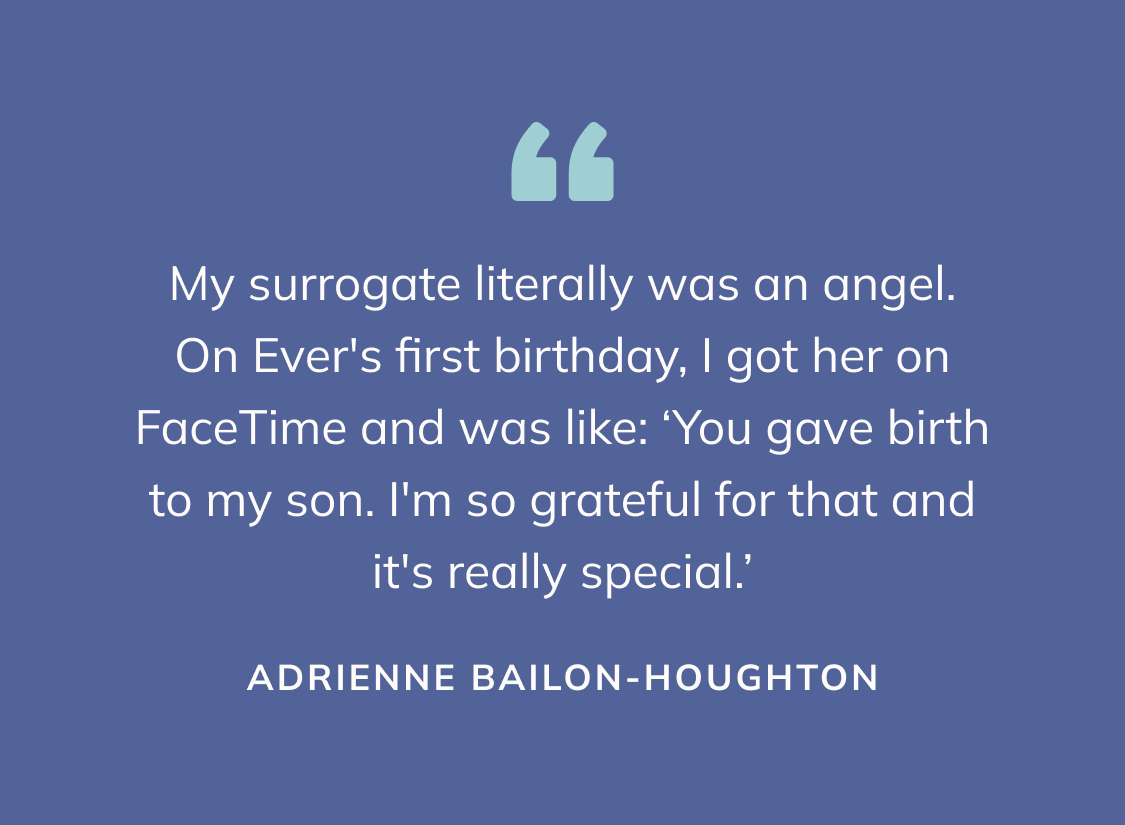 Adrienne Bailon-Houghton on Being a New Mom to Ever James