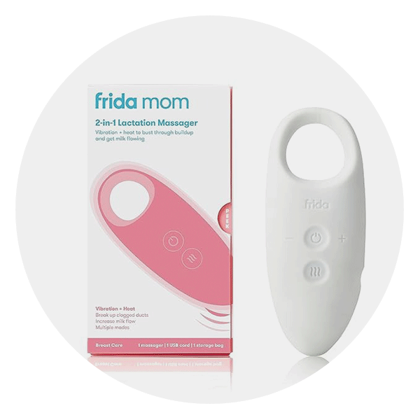 FridaMom 2-In-1 Heat And Vibration Lactation Massager