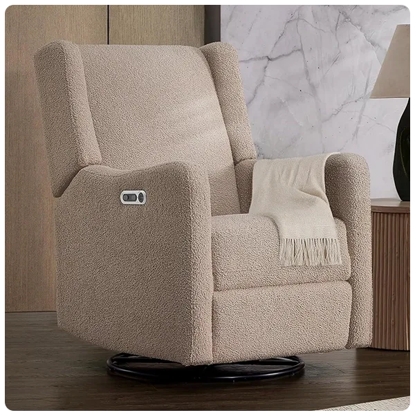 Delta Children Mercer Electronic Power Recliner and Swivel Glider