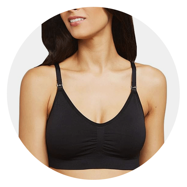 Sports Bra Strappy Back for Large Breasts Sports Bra with Cups Fetal Heart  Pregnancy Under Belly Sweat Pads Clear Lift : : Fashion