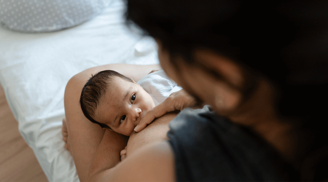 Falling Asleep While Nursing: Is It Okay to Breastfeed All Night? –  Happiest Baby
