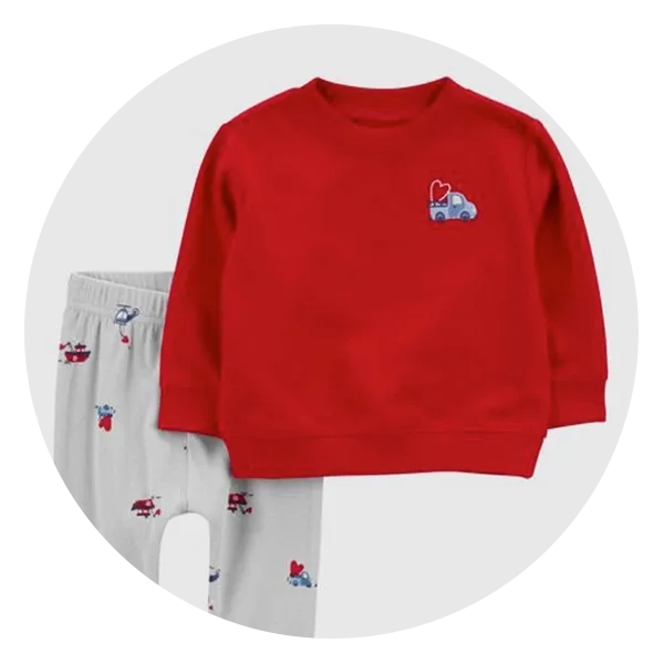 Carter’s Baby 2-Piece Heart Print Pant Set