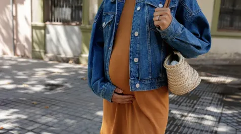 ASOS Maternity TALL Leather Look Leggings