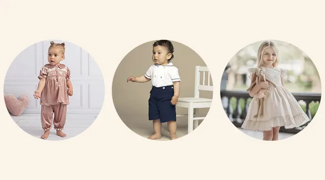 baby and toddler wedding outfits