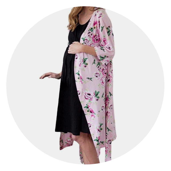 Floral Labor & Delivery Gown  Birthing Gown - Milk & Baby – Milk